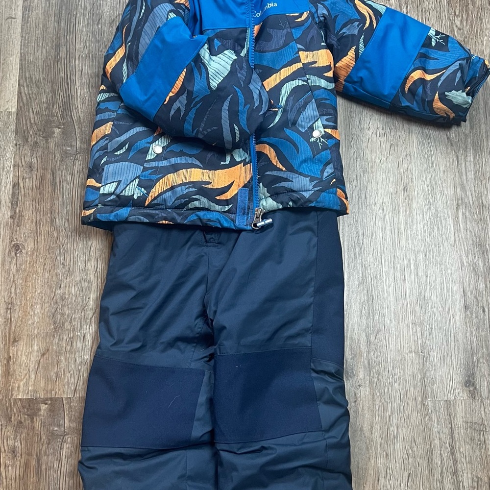 Colorful Winter Jacket and Pants Set